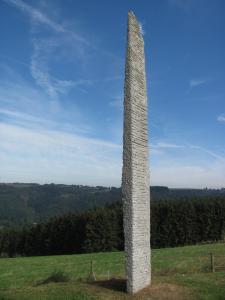 Art at the north of Luxembourg : Lultzhausen Path of scultpures