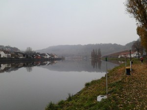 Schengen : Historic place at the corner of Luxembourg, Gemany and France