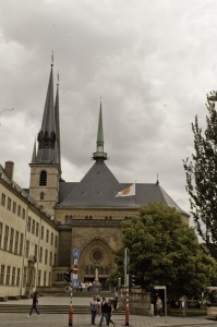 Luxembourg Cathedral "Notre-Dame"