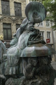 Luxembourg old town Haemmelsmarsch
