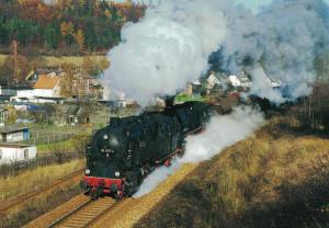 Postcards trains