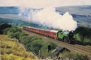 Settle Carlish Line No§594771 "Green Arrow" with a Cleethorpes to Carlisle charler in Garsdale - United Kingdom