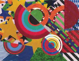 Tempos modernos, by brazilian painter Beatrix Milhazes (1960)